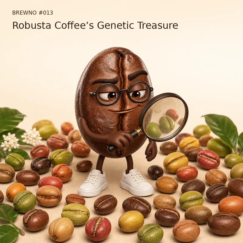 Brewno illustrates coffee knowledge