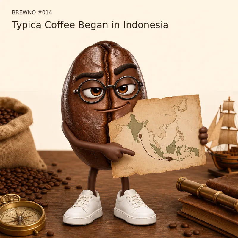 Brewno illustrates coffee knowledge
