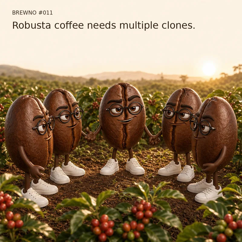 Brewno illustrates coffee knowledge